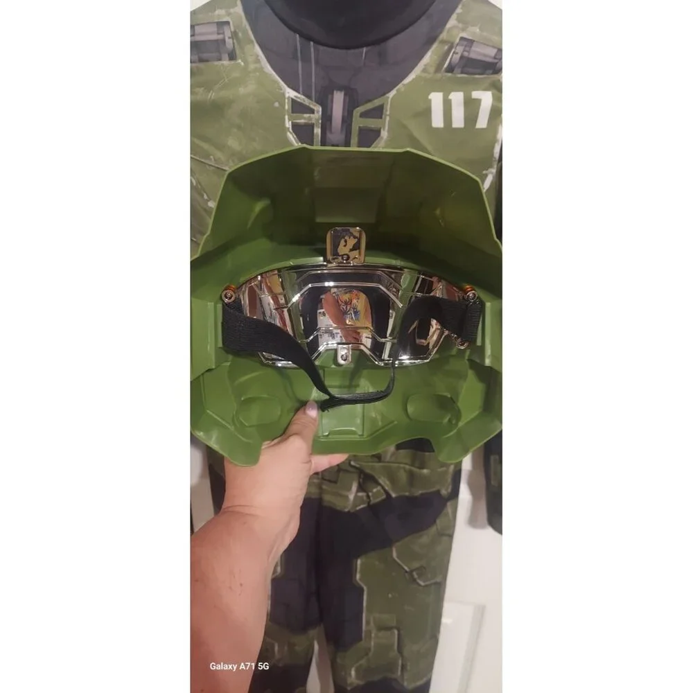Halo‎ Master Chief Halloween Child Costume Size M 7-8 HALO INFINITE Video Game